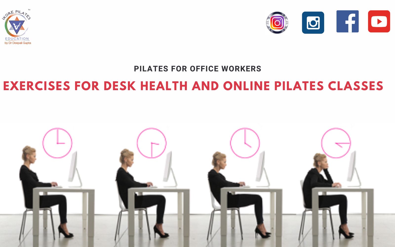 Pilates for Office Workers Online Pilates Classes