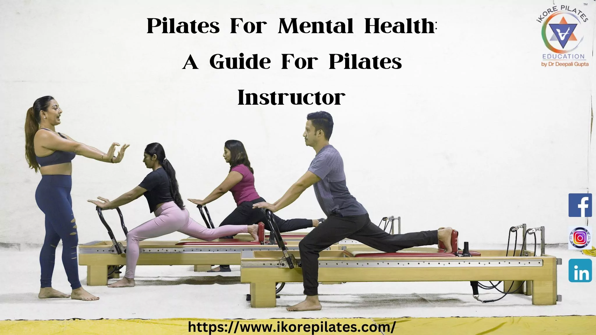 Pilates for Mental Health A Guide for Pilates Instructor